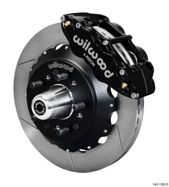 Wilwood - Wilwood Narrow Superlite 6R Front Big Brake Kit 12.88in GT Competition Series Rotor - Black