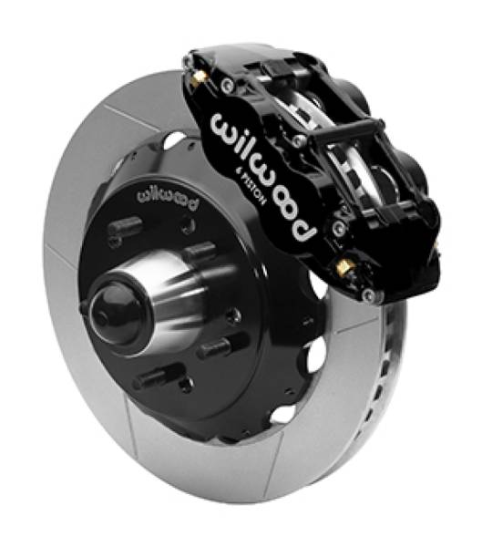 Wilwood - Wilwood Superlite 6R Front Brake Kit for 63-87 Chevy C10 Prospindle 13.06 in Diameter Black Calipers