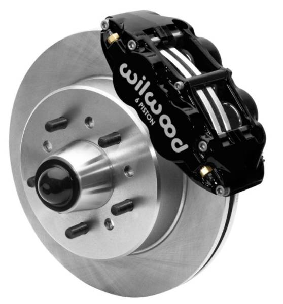 Wilwood - Wilwood Forged Narrow Superlite 6R Front Big Brake Kit 12.19in Rotors 88-98 C1500 - Black