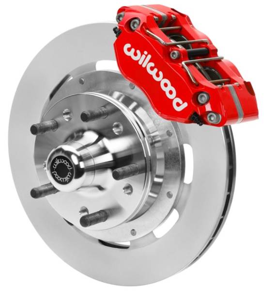 Wilwood - Wilwood 70-81 FBody/75-79 A&XBody Dynapro Frt Brk Kit 11.75in Rtr Red Caliper Use w/ ProDrop Spindle