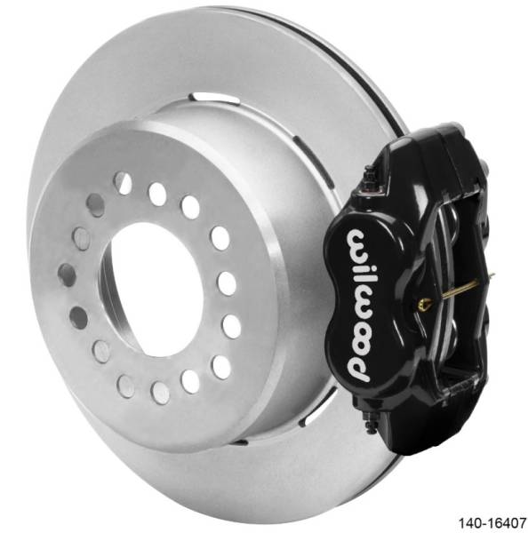 Wilwood - Wilwood Ford Explorer 8.8in Rear Axle Dynalite Disc Brake Kit 12.19in Rotor -Black Caliper 140-16407