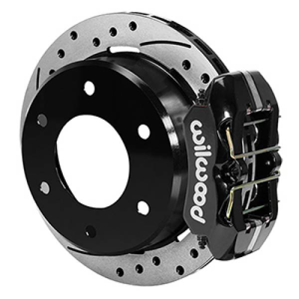 Wilwood - Wilwood 63-87 C10/C15 DynaPro FDPLP Black Calipers 11in x .81in D/S Rotors 6-Lug Rear Disc Brake Kit