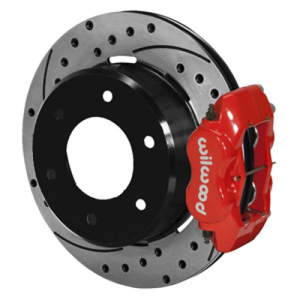 Wilwood - Wilwood 63-87 C10/C15 Dynalite FDLI Red Calipers 12.19 x .81in D/S Rotors 6-Lug Rear Disc Brake Kit