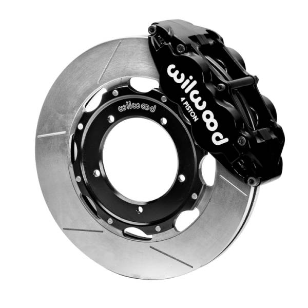 Wilwood - Wilwood 69-74 Porsche 911 Front Superlite Brake Kit 3in MT Slotted Face - Black 140-16937