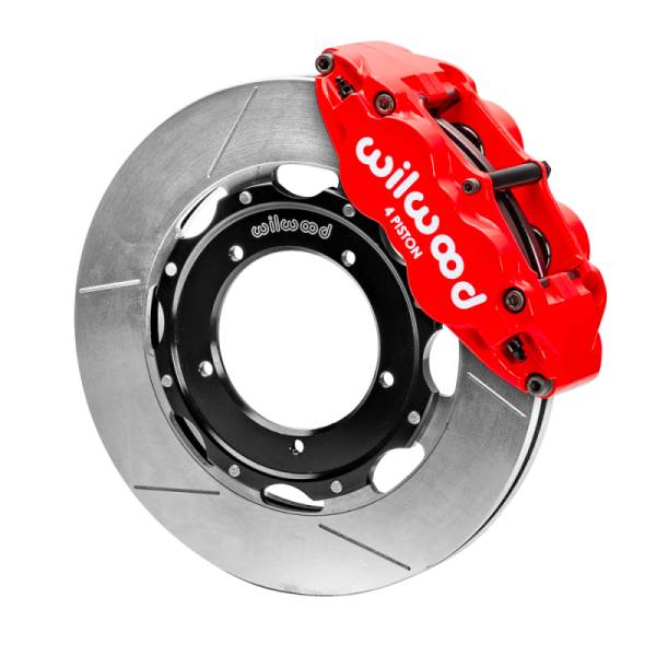 Wilwood - Wilwood 69-74 Porsche 911 Front Superlite Brake Kit 3in MT Slotted Face - Red 140-16937-R