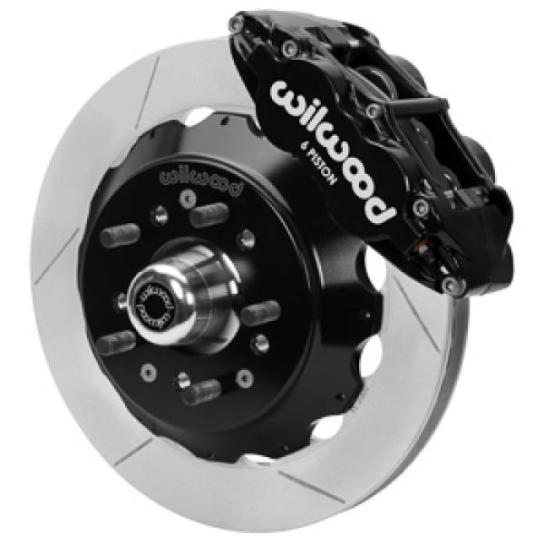 Wilwood - Wilwood Forged 6 Piston Superlite Caliper, GT 48 Vane Spec37 Slotted Rotor - 12.88x1.25