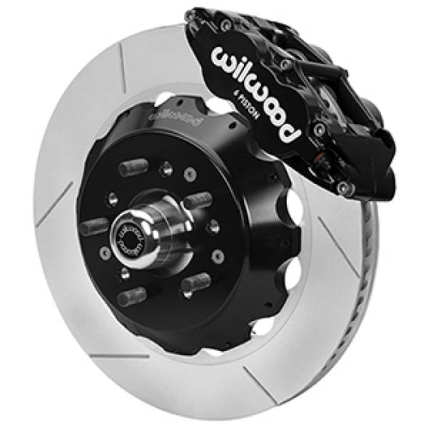 Wilwood - Wilwood Forged 6 Piston Superlite Caliper, SRP 72 Vane Vented Spec37 Slotted Rotor - 14.00x1.25