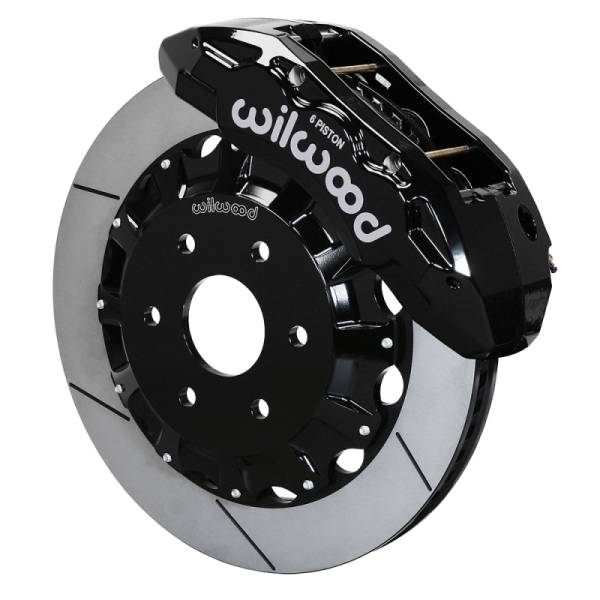 Wilwood - Wilwood 21-22 RAM 1500 TRX TX6R Black Front Big Brake Kit - 16.00x1.36 140-17389