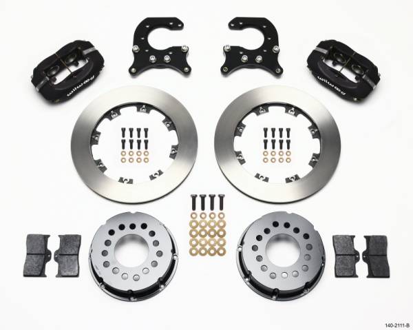 Wilwood - Wilwood Forged Dynalite P/S Rear Kit 58-64 Olds/Pontiac Ends