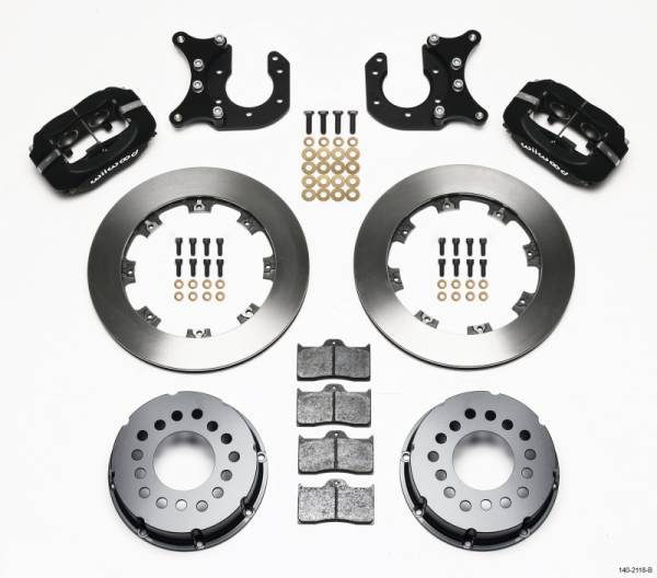 Wilwood - Wilwood Forged Dynalite P/S Rear Kit New Big Ford 2.50in Offset