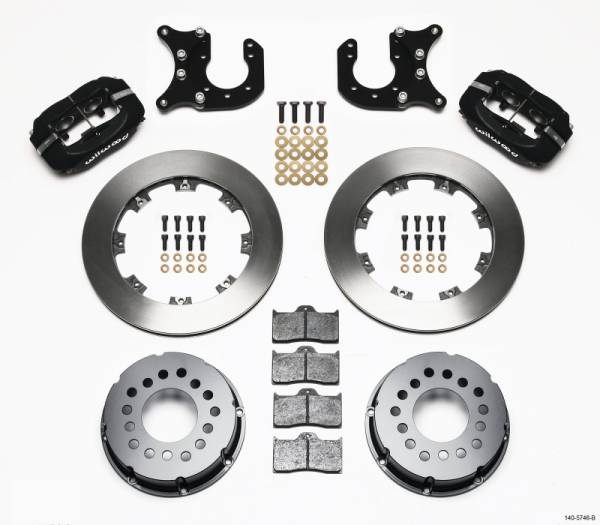 Wilwood - Wilwood Forged Dynalite P/S Rear Kit Chevy 12 Bolt-Spec 3.15in Brng