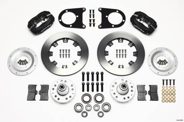 Wilwood - Wilwood Forged Dynalite Front Kit 12.19in 37-48 Ford Psgr. Car Spindle