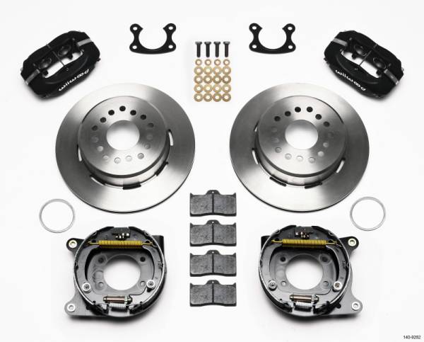 Wilwood - Wilwood Forged Dynalite P/S Park Brake Kit Small Ford 2.50in Offset