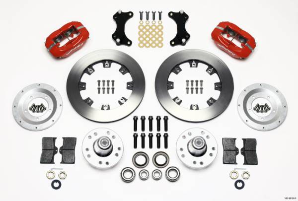 Wilwood - Wilwood Forged Dynalite Front Kit 12.19in Red WWE ProSpindle