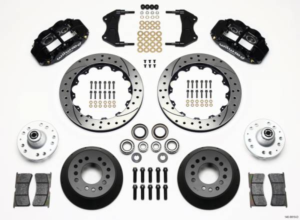 Wilwood - Wilwood Narrow Superlite 6R Front Hub Kit 12.88in Drilled WWE ProSpindle