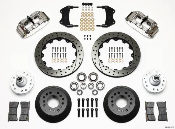 Wilwood - Wilwood Narrow Superlite 6R Front Hub Kit 12.88in Drill Pol WWE ProSpindle