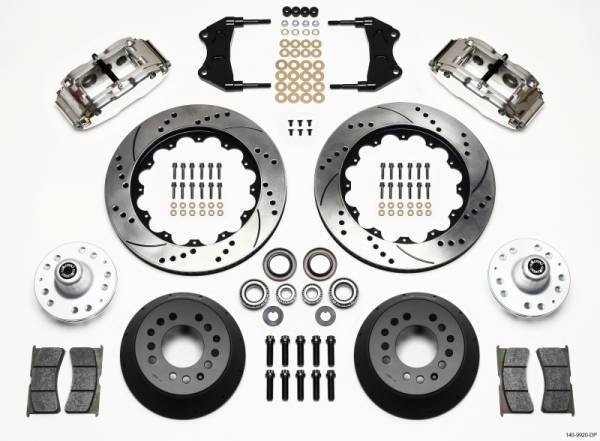 Wilwood - Wilwood Narrow Superlite 6R Front Hub Kit 14.00in Drill Pol WWE ProSpindle