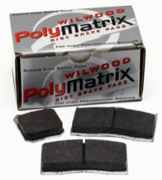 Wilwood - Wilwood PolyMatrix Pad Set - 6617 E W6A /W4A AERO 4/6 (.670in Thk)