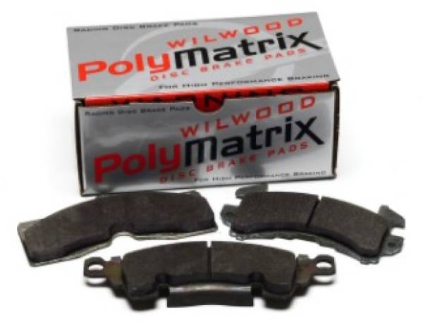 Wilwood - Wilwood PolyMatrix Pad Set - D154 E GM Metric