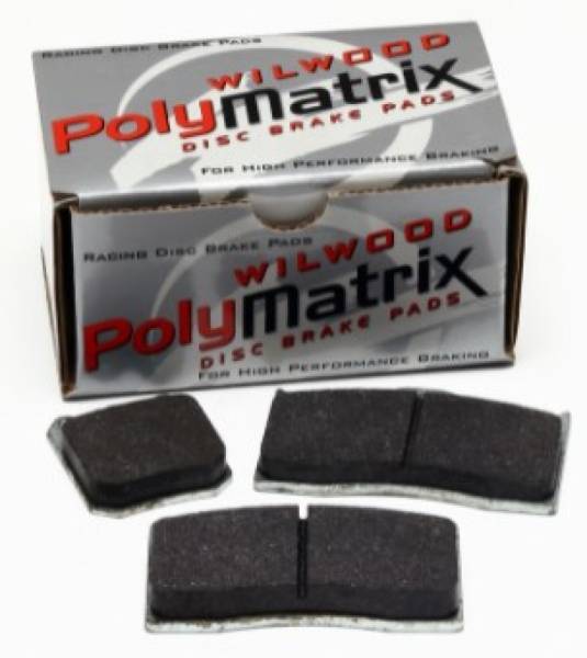 Wilwood - Wilwood PolyMatrix Pad Set - 6812 Q DLS DLS Floater DPS 3 Hole