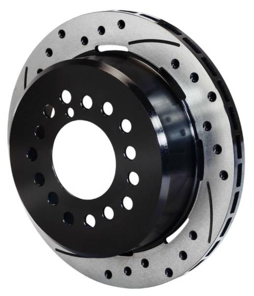 Wilwood - Wilwood Rotor-2.32in Offset-SRP-BLK-Drill-LH 12.19 x .810-5 x 4.75in-.44/.48/.50 Studs