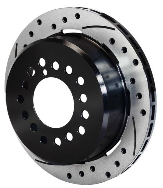 Wilwood - Wilwood Rotor-1.91in Offset-SRP-BLK-Drill-RH 11.00 x .810 - 5 Lug