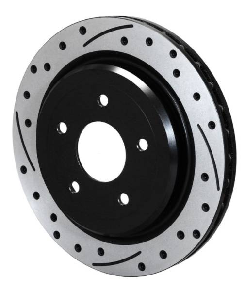 Wilwood - Wilwood Rotor-Rear-SRP-C5/C6 Vette-LH-BLK 12.00 x 1.03 - 5 x 4.75in