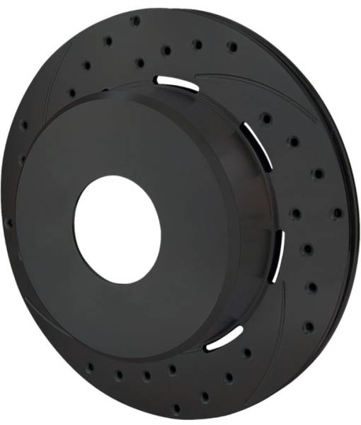 Wilwood - Wilwood Rotor-1.91in Offset-SRP-BLK-Drill-LH 12.19 x .810 - Blank