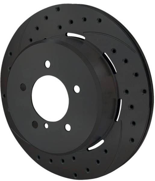 Wilwood - Wilwood Rotor-2.31in Offset-SRP-BLK-Drill-RH 12.19 x .810 - 5x4.75in BC