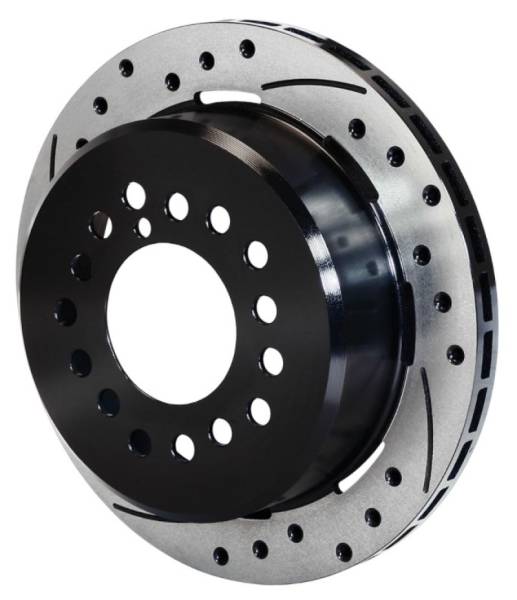 Wilwood - Wilwood Rotor-2.32in Offset-SRP-BLK-Drill-LH 12.19 x .810 - 5 Lug