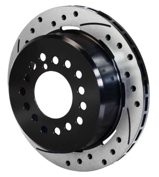 Wilwood - Wilwood Rotor-1.91in Offset-SRP-BLK-Drill-RH 12.19 x .810 - 5 Lug 3.12in Reg-C10