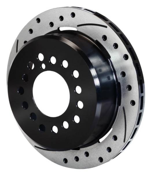 Wilwood - Wilwood Rotor-1.91in Offset-SRP-BLK-Drill-LH 12.19 x .810 - 5 Lug 3.12in Reg-C10