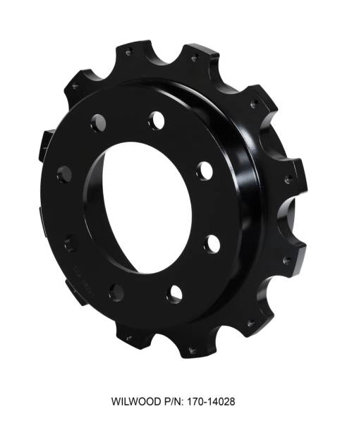 Wilwood - Wilwood Hat-Park Brake 1.78in Offset 8 x 6.50 - 12 on 10.75in