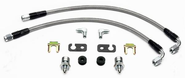 Wilwood - Wilwood Flexline Kit Front 2008 Toyota Matrix w/ SL6 Caliper 220-10804