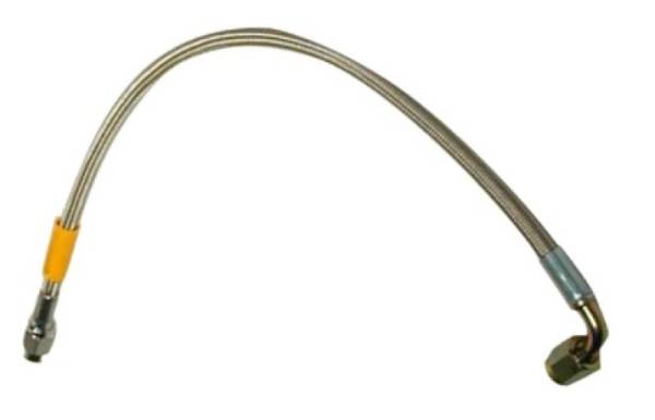 Wilwood - Wilwood Flexline Brake Line 18in OAL -3AN to -3AN Female 90 Degree