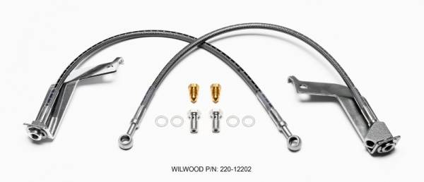 Wilwood - Wilwood Flexline Kit Rear 99-04 Ford Mustang GT 220-12202