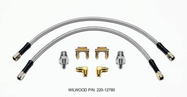 Wilwood - Wilwood Flexline Kit Front Fiat 500