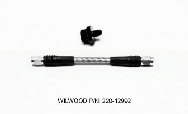 Wilwood - Wilwood Flexline Kit Billet Reservoir 6.00in