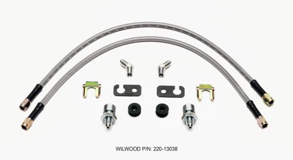 Wilwood - Wilwood Flexline Kit Front 2013 Focus