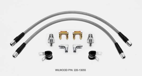 Wilwood - Wilwood Flexline Kit 18in Universal 10 x 1.00 BBL