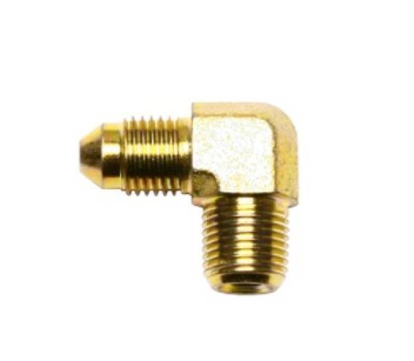 Wilwood - Wilwood Inlet Fitting - 1/8-27 NPT to -3 (90)