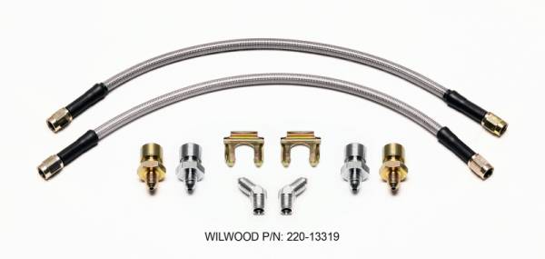 Wilwood - Wilwood Flexline Kit Front Bronco 66-77