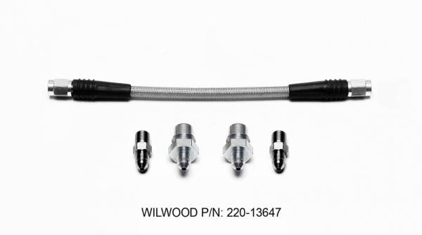 Wilwood - Wilwood Flexline Kit Rear 07-11 BMW 3 Series