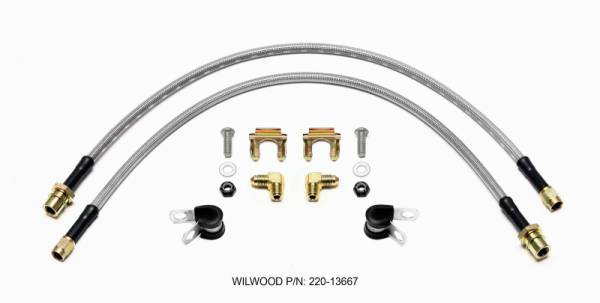 Wilwood - Wilwood Flexline Kit Front 03-UP Mazda 3