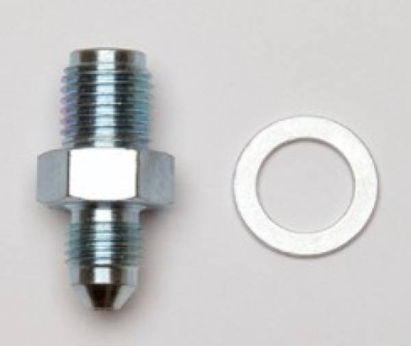 Wilwood - Wilwood Fitting Kit Adaptor -3 JIC to 7/16-20 Male w/ Crush Washer