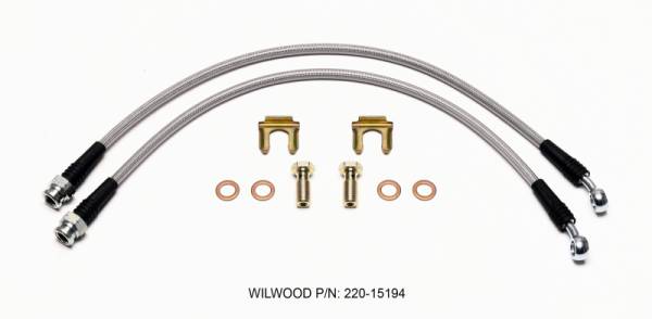 Wilwood - Wilwood Flexline Kit Front C6 Corvette (non-Z06)