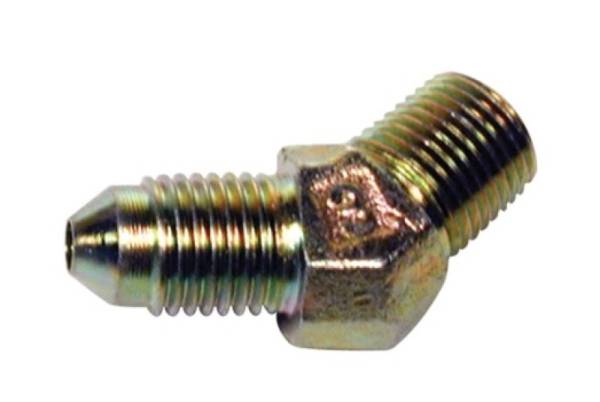 Wilwood - Wilwood Inlet Fitting - 1/8-27 NPT to -3 (45)