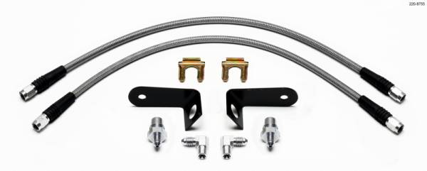 Wilwood - Wilwood Flexline Kit 2005-06 Pontiac GTO w/ SL4 or SL6 Front Caliper