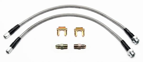 Wilwood - Wilwood Flexline Kit Front 1995-98 Nissan 240SX w/ FSL4 Caliper