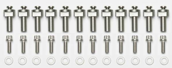 Wilwood - Wilwood Rotor Bolt Kit - Dynamic C/SiC Rotr with Bobbins - 12 Pack